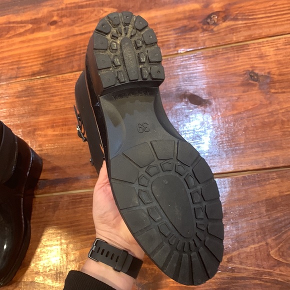 Black Tall Rain Boots - Picture 11 of 12